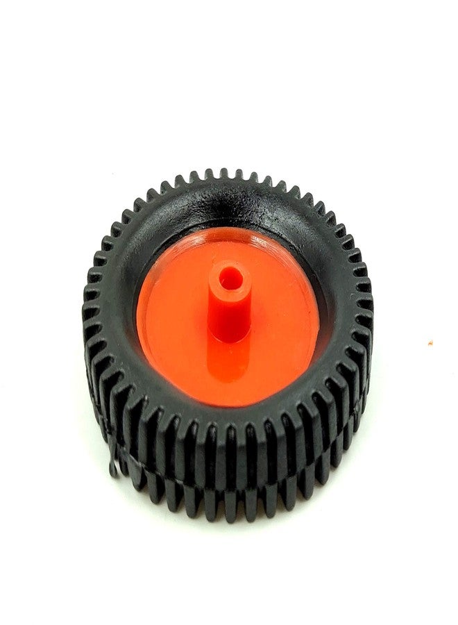 INVENTO 2 Wheel Car Kit Metal Chassis 130x105x45mm + 150 RPM DC Motor + 75x13 mm Wheel robot Smart Car DIY - Image 4